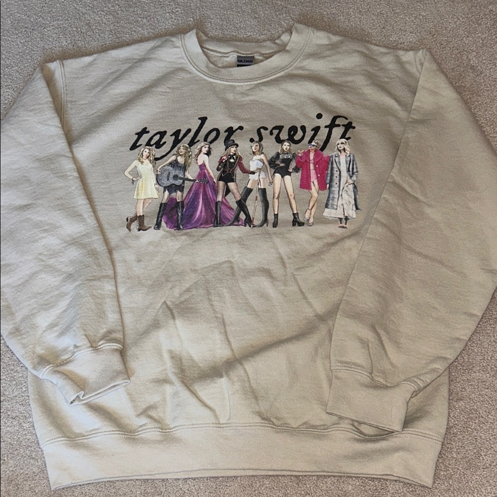 Taylor Swift Cream Crewneck